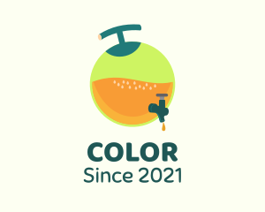 Tropical - Fresh Fruit Juice Container logo design