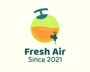 Fresh Fruit Juice  logo design