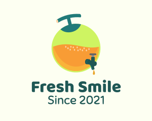 Fresh Fruit Juice  logo design