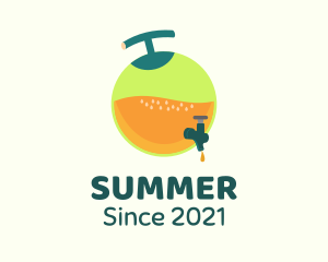 Fresh Fruit Juice  logo design