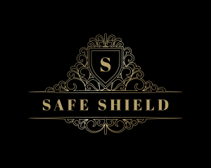 Luxury Ornamental Shield logo design