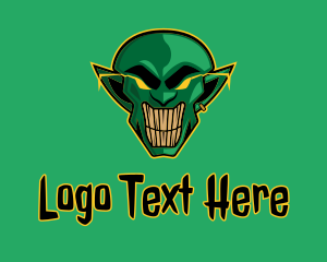 Mythology - Evil Demon Troll Gaming logo design