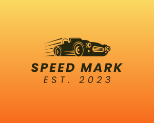 Fast Vintage Sportscar logo design