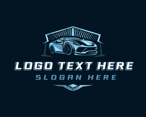 Silver - Car Racing Mechanic logo design