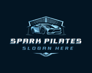 Garage - Car Racing Mechanic logo design