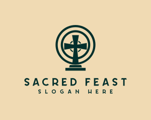 Eucharist - Catholic Congregation Church logo design