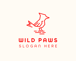 Animal Woodpecker Bird  logo design