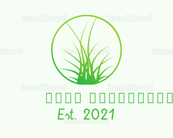 Landscaping Garden Grass Logo