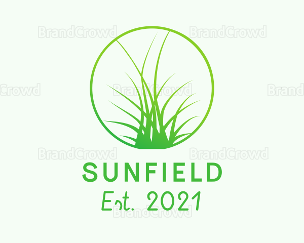 Landscaping Garden Grass Logo