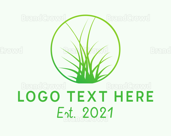 Landscaping Garden Grass Logo