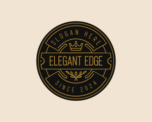 Professional Upscale Brand logo design