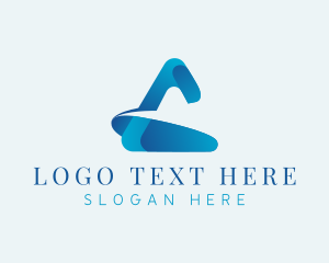 Gradient - Generic Modern Professional Letter A logo design