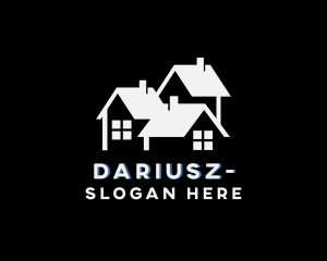 Residential House Roof Logo