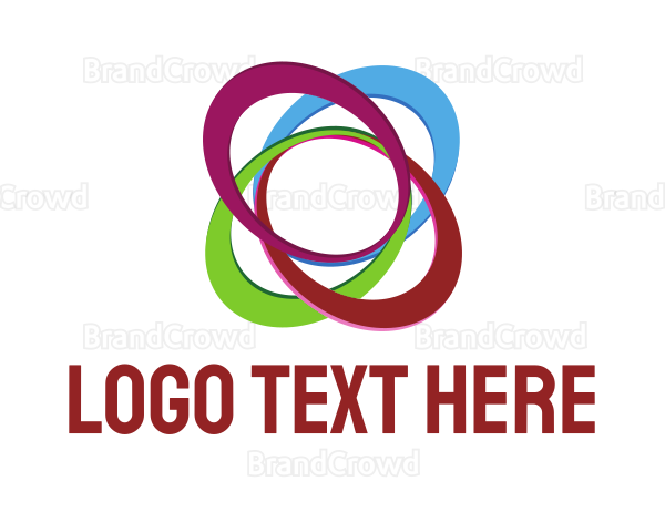 Colorful Generic Ellipses Logo