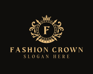 Royal Fashion Boutique logo design