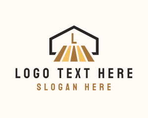 House Wooden Flooring  Logo