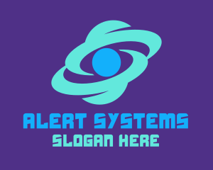 Space Planet Galaxy logo design