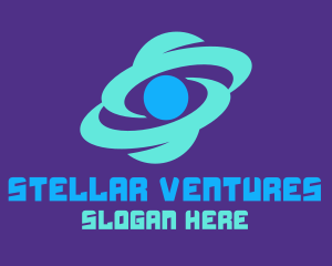 Galactic - Space Planet Galaxy logo design