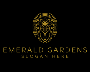 Flower Garden Wellness logo design