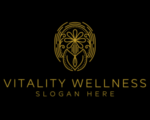 Flower Garden Wellness logo design