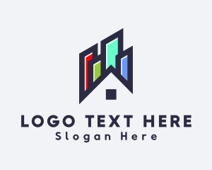 House - Residential City Housing logo design