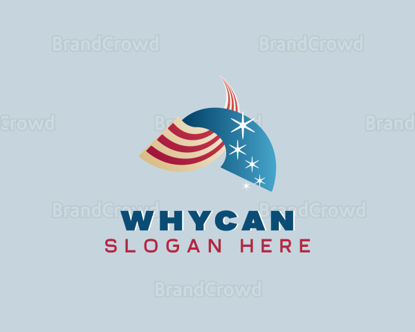 Arch American Flag Logo