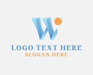 Creative Agency - Modern Startup Letter W logo design