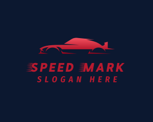 Speed Race Car logo design