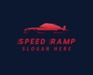 Speed Race Car logo design