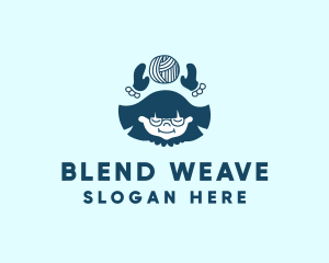 Kid Wool Yarn  logo design