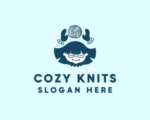 Kid Wool Yarn  logo design