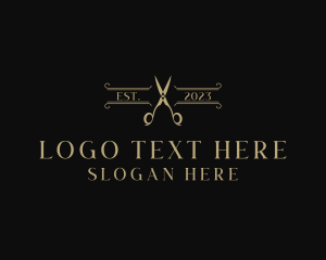 Elegant - Elegant Tailoring Shears logo design