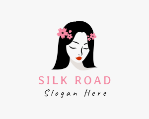 Oriental Beauty Salon logo design