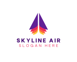 Airline - Airplane Courier Airline logo design