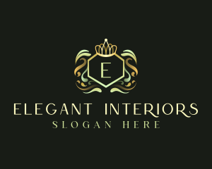 Luxury Crown Hotel logo design