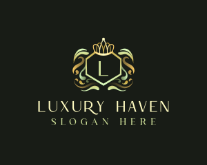 Hotel - Luxury Crown Hotel logo design