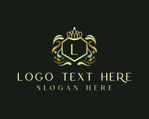 Luxury - Luxury Crown Hotel logo design