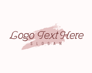 Nail Salon - Beauty Salon Wordmark logo design