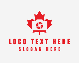 Mountain Maple - Maple Leaf Camera logo design