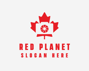 Maple Leaf Camera logo design