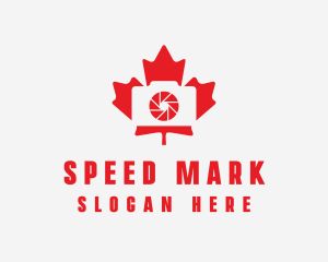 Maple Leaf Camera logo design