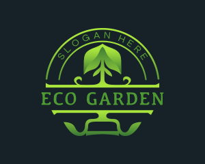 Planting Shovel Landscaping  logo design