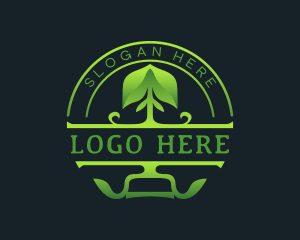 Orchard - Planting Shovel Landscaping logo design
