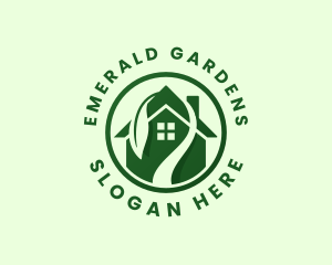 House Landscaping Agriculture logo design