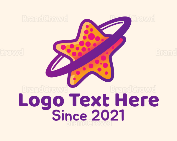 Colorful Starfish Orbit Logo