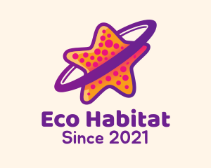 Biodiversity - Colorful Starfish Orbit logo design