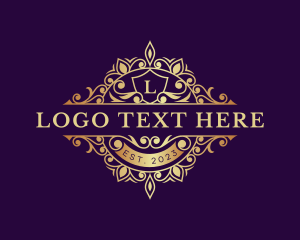 Headdress - Royal Luxury Monarchy logo design