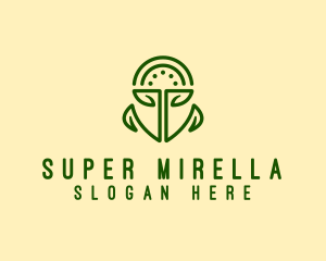 Eco Friendly - Nature Flower Shield logo design