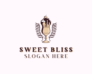 Sweet Ice Cream Dessert logo design