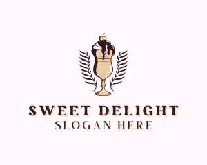 Sherbet - Sweet Ice Cream Dessert logo design